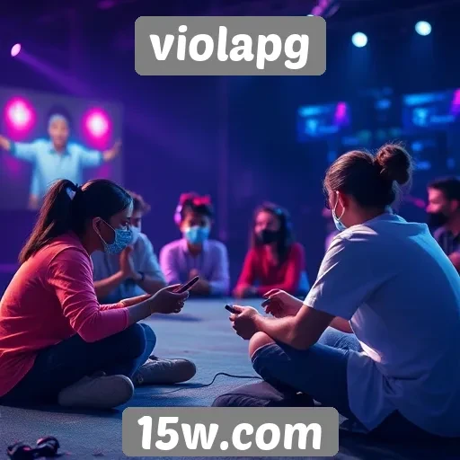 Explorando a comunidade e interatividade no violapg